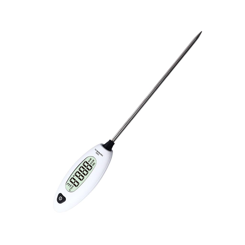 Food Thermometer Digital LCD Display Stainless Steel Probe for Home Kicthen Meat Cooking Baking
