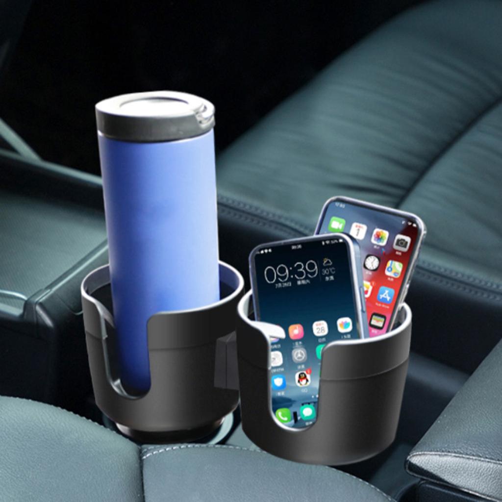 Cup Holder Expander for Car, 2 In 1 All Purpose Car Cup Holer and Organizer with Adjustable Base for 34oz Drink Bottles