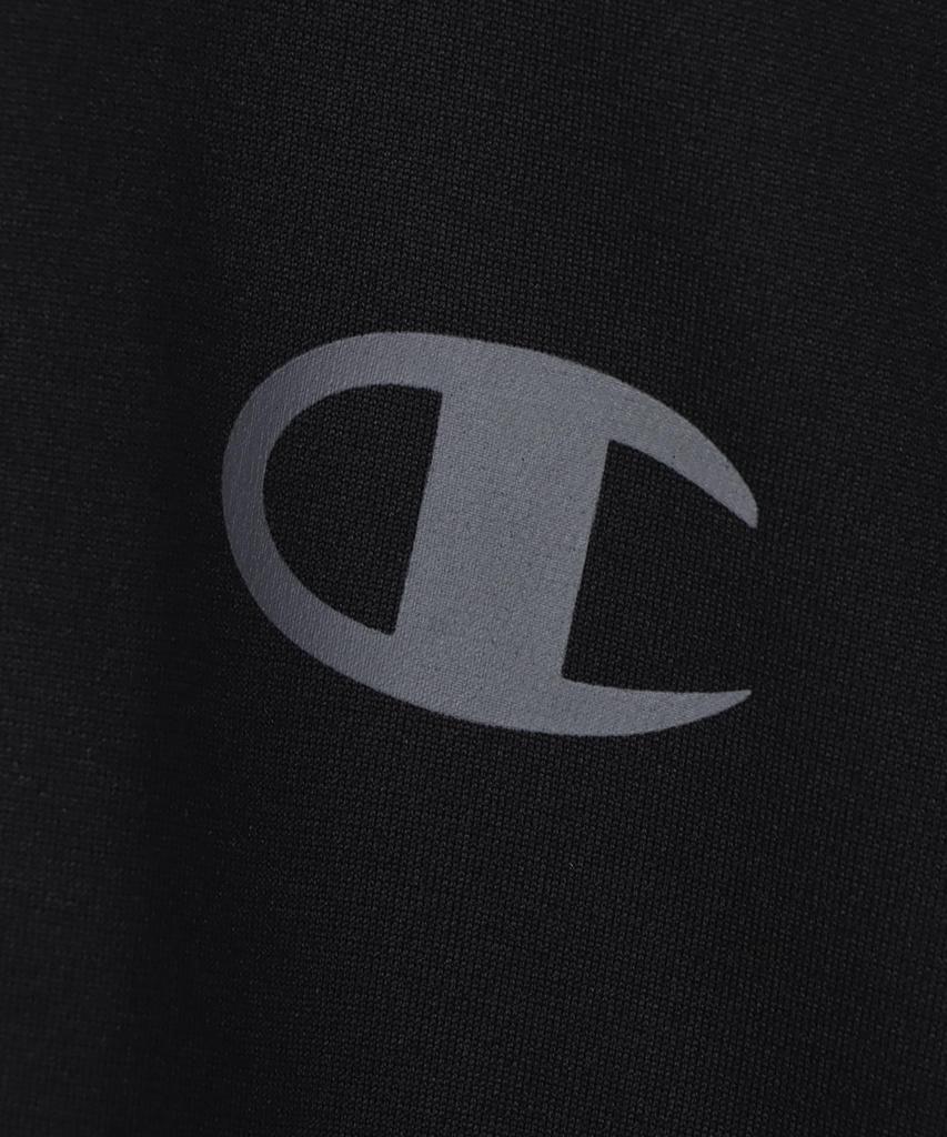 Champion Long Sleeve Tracksuit Set with a Single Logo and Rubber Basic Sports Training Black Kids' (2-Piece Set), Quick-Drying, Print, Suit,