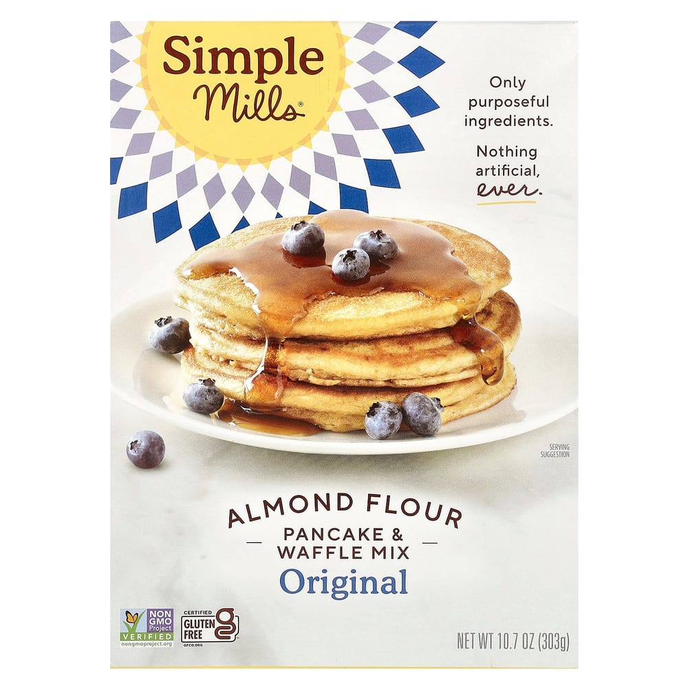 Simple Mills Almond Flour Pancake & Waffle Mix Original 303g (10.7oz)