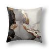 Modern Light Luxury Simple Fashion Marble Pattern Set Sofa Chair Office Car Bed Cushion Cover Room Home Decoration Pillowcase