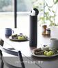 Yamazaki Bottle-Shaped Tissue Case with Lid, Black, W6.8 X D6.8 X H25cm, Tower, Car Tissue Bottle, Vertical Storage, 1829