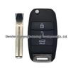 Hyundai 3-Button Folding Car Key Shell