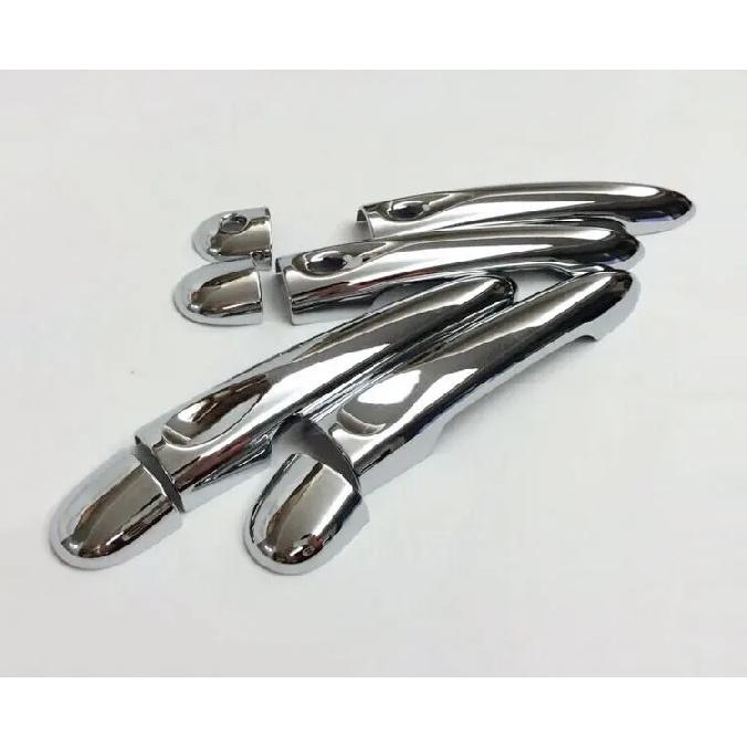 For Renault Captur Luxurious Chrome Door Handle Covers Accessories Stickers Car Styling 2013 2014 2015 2016