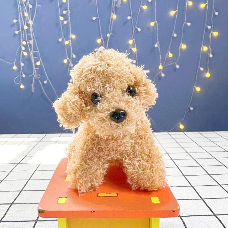 

Плюшевые куклы-талисманы в виде плюшевых мишек-собак с логотипом на заказ - Подарочные игрушки для трансграничной электронной коммерции 12cm without round tag