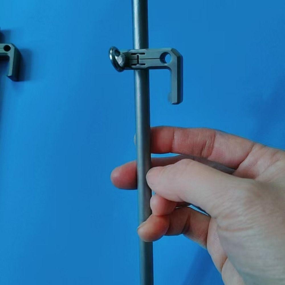 Lightweight 360° Rotatable Pegs 25/30/35cm Tent Titanium Nails  Camping Hiking Accessories