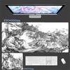 Ink Landscape Mouse Pad Large Computer Office Game Table Mats XXL Rubber Anti-slip New Gaming Keyboard Mousepads Long Desk Mat