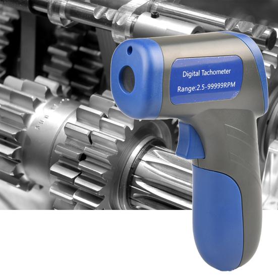 Handheld Tachometer Digital Display Non-Contact Infrared Photoelectric Type Data Hold ABS High Accurate
