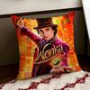 Moive WWonka New Cushion Cover Reversible Soft Durable Pillow Cover Home  Car MultiScene Use for Daily Comfort