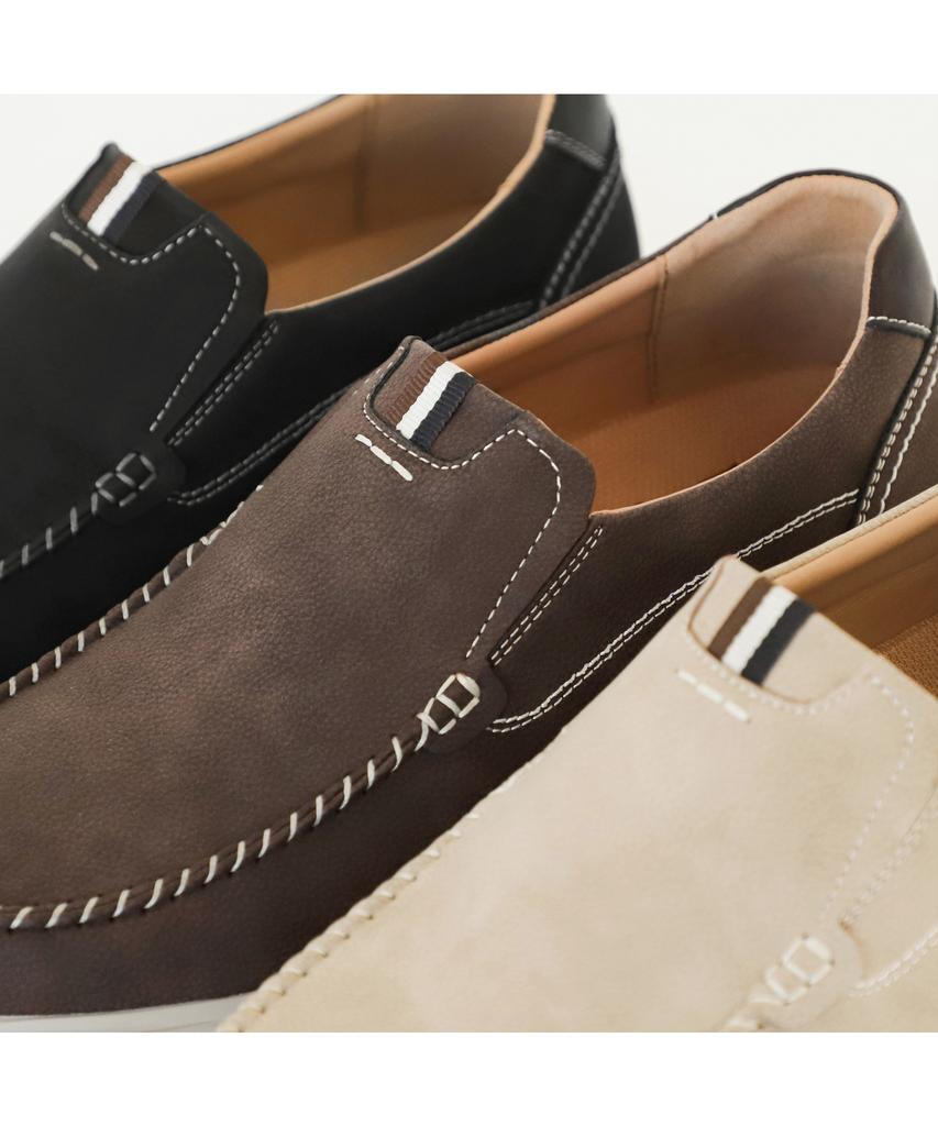 Elcanto Matsu Men'S Stitched Webbing Casual Slip-Ons 3Cm Lcmc25M613