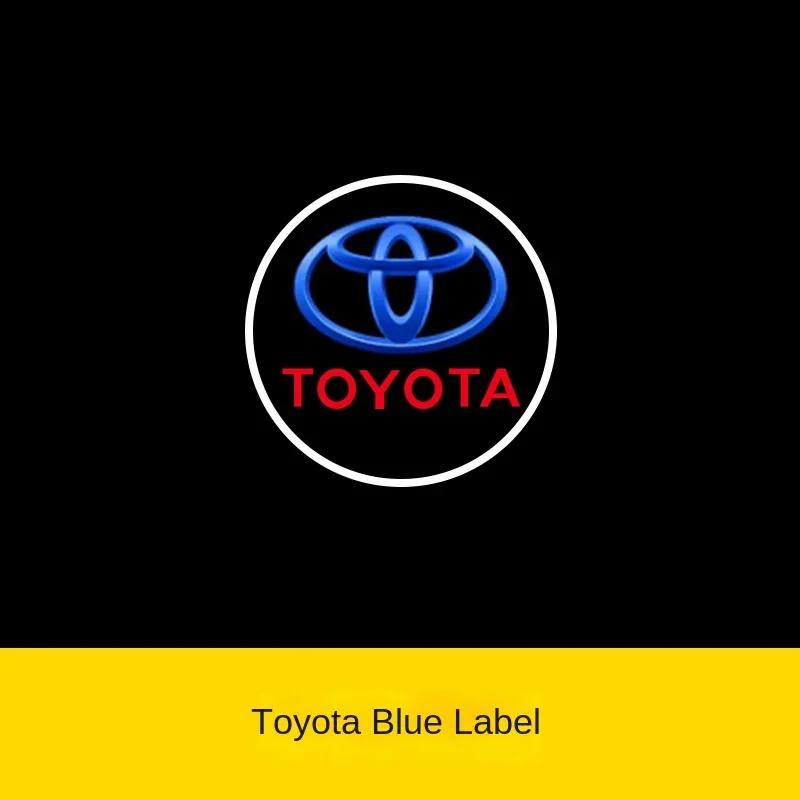 2026 New For Toyota Car Door LED HD Welcome Courtesy Shadow Projector Lamp Logo Light For Toyota Avalon Mirai  VVT-I 4WD Corolla