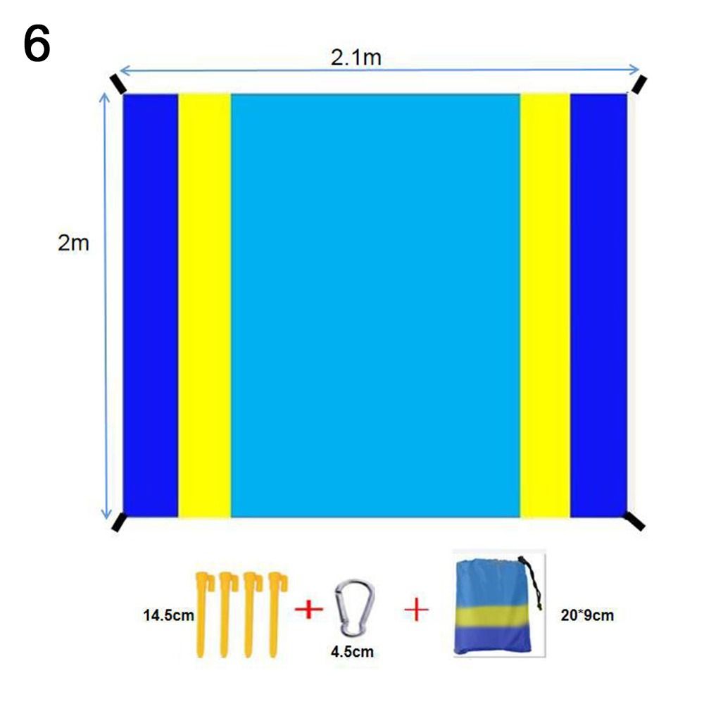 Tarp Ultra Léger Tapis De Sol Camping Bâche De Tente Anti-Pluie Auvent