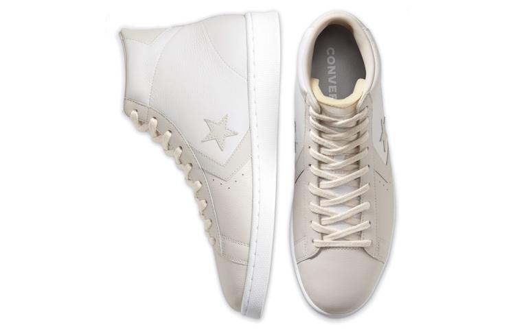 Converse High in Pelle Pro 'Pale Putty' 167817C