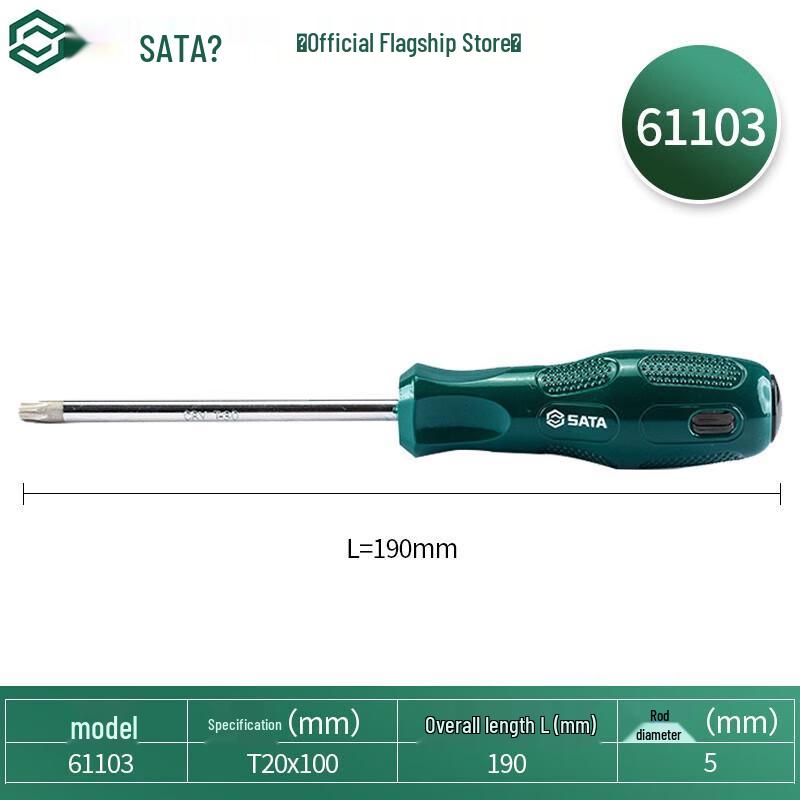 SATA 61103 A Series Torx Screwdriver
