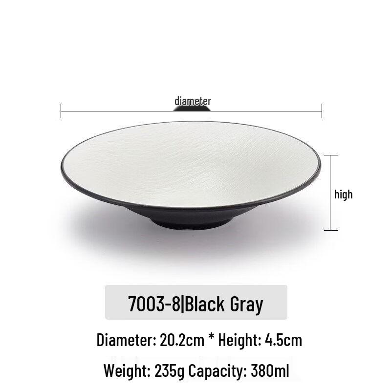 Japanese Melamine Conical Noodle Bowl