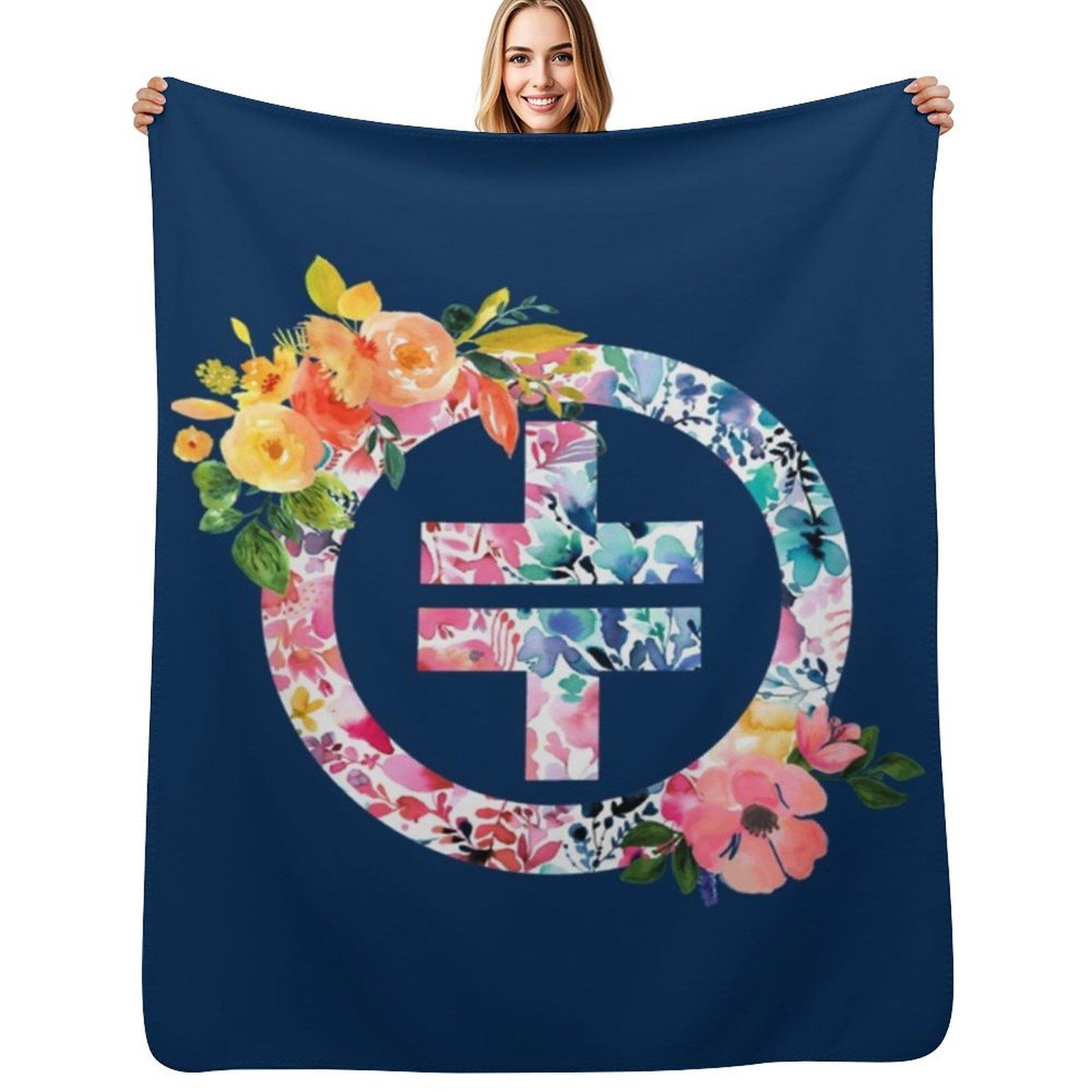 

TT logo Throw Blanket Decorative Soft Throw Blanket for Couch Sofa 102x76cm(40x30in)