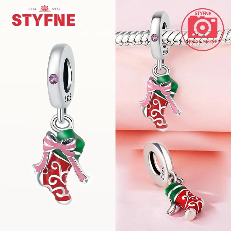 copper Christmas Gifts Charm Bead Charms Snow House Bead Charms Christmas Collection FIt Authentic Bracelets Do It Yourself Fine Jewellery Gifts for W