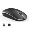 Vssoplor Comb The Classic Design of the Silent Click Mouse Provides Maximum Support and Comfort for Your Buy with [Skin-friendly] Hands. Confidence.