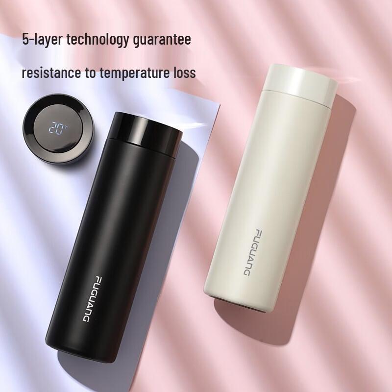 Fuguang Smart Digital Display 316 Stainless Steel Vacuum Thermos