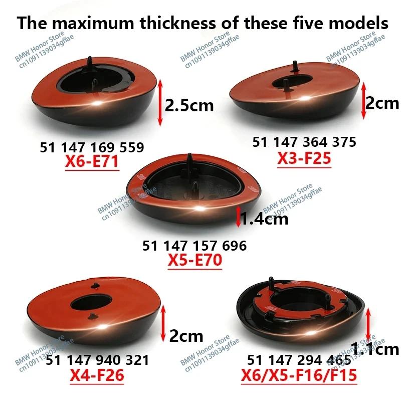 Pentru BMW Pentru BMW Logo Albastru și Alb X6 E71 F16 X3 F25 X5 E70 F15 X4 F26 Emblema Față 3D ABS Crom Cromată Emblema Portbagaj Spate Cu B