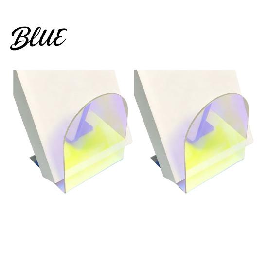 Acrylic Bookends for Shelves 1 Pair Bookends Clear Book Ends Holders Shelves Decorative Arch Home Library Storage Supplies Stopper Bookshelf