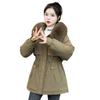 Women's New Loose Big Fur Collar Women's Plush Thickened Coat In Winter