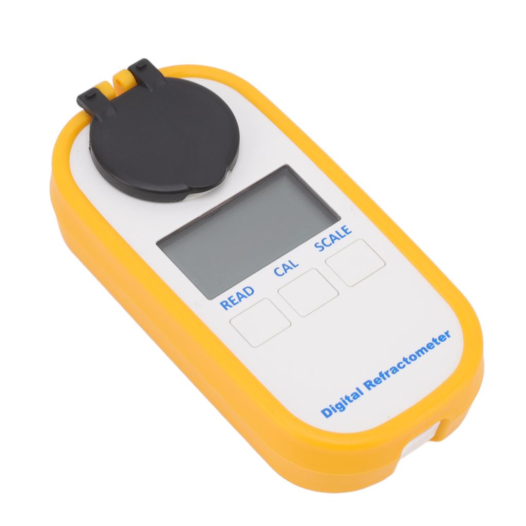 Handheld Refractometer Accurate Digital Display Fruit Brix Pocket Sugar Meter for Pear Watermelon