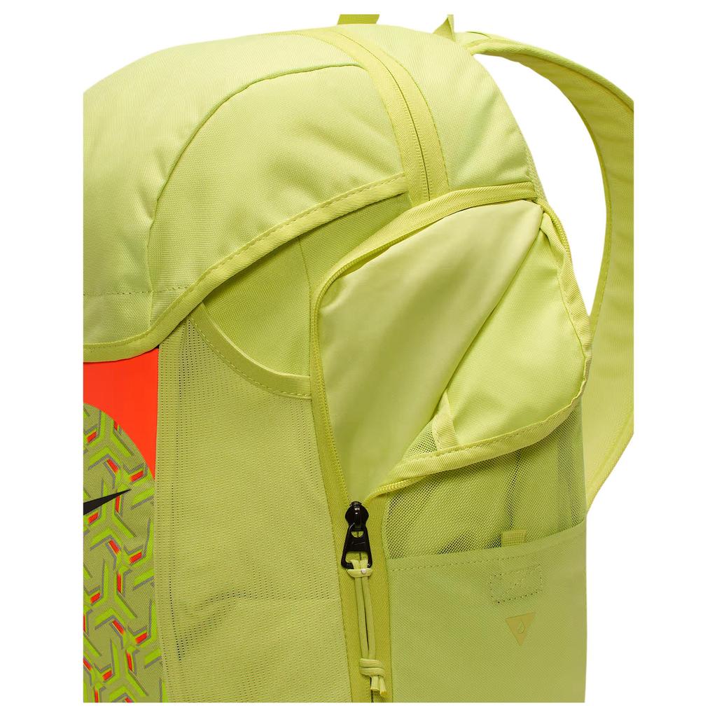Nike Academy Team Graphic Print Fabric Backpack Unisex Backpack Bright-Lime Orange-Red Black DV0761-383