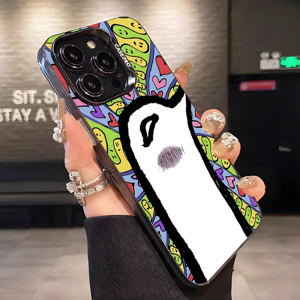 Goodnight Punpun Phone Case For IPhone 17 Pro Max 16 15 14 13 11 12 Mini Xs Xr 8 Plus Se Color Silver Cover