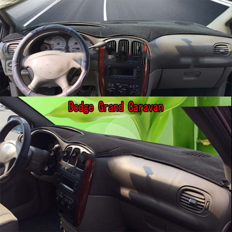 For Dodge Grand Caravan SE Dashmat Anti-Slip Dash Mat Dashboard Cover Instrument Panel Sunscreen Pad Ornaments