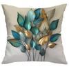 Tropical Plant Leaf Pillowcases Monstera Areca Palm Floral Cushion Covers Decorative For Sofa Living Room Bedroom Home Decor