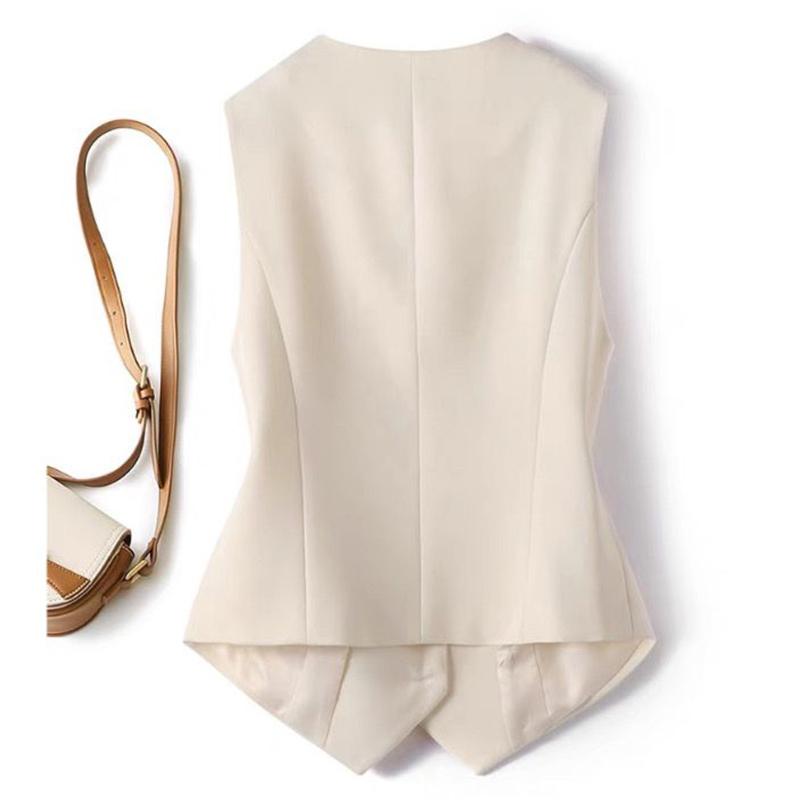 Autumn Winter Fashion Solid Color Vests Women Loose Casual Tops Lady Sleevless Top Female Clothes