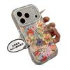 Full-Screen Floral Case for iPhone 14 PLUS, 15, 16 Pro, and 17 Promax