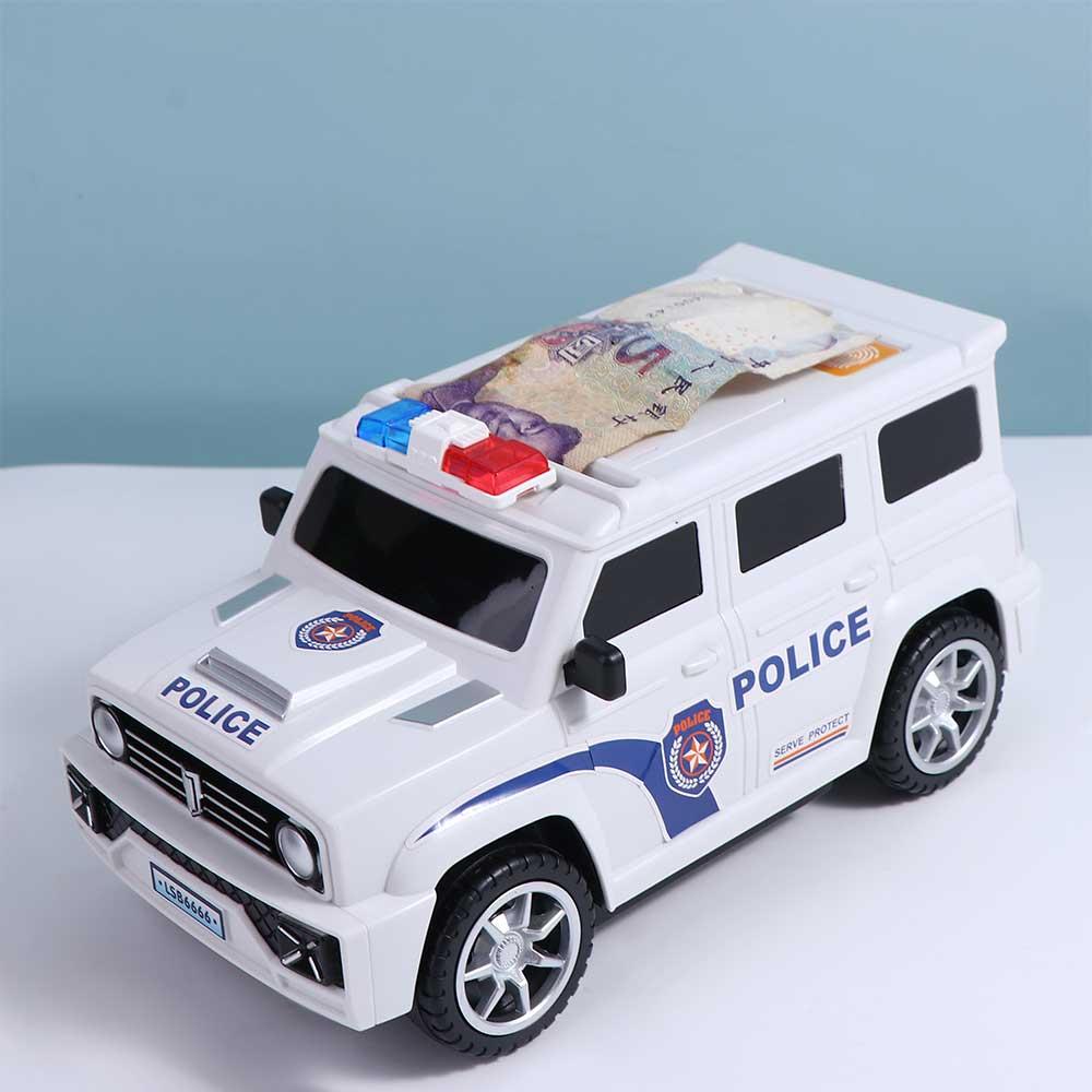 Passwort Geldautomat Geld sparen Bargeld Münze Kann Auto Modell Sparschwein Swat Auto Modell Kassenlade Geldsparbox