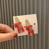 Festive Christmas Tree & Snowman Hair Clip for Kids