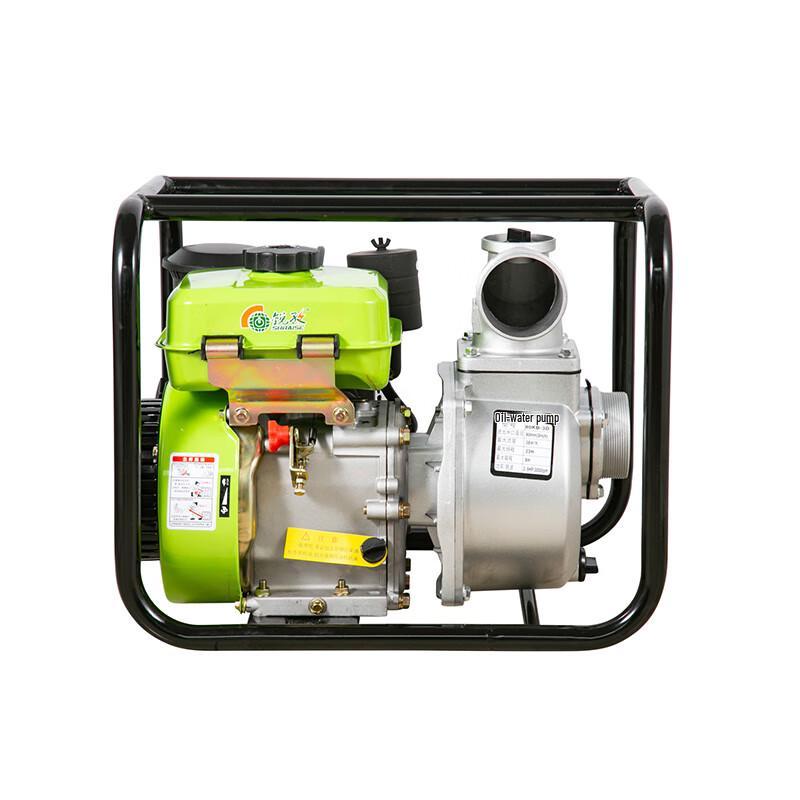 SHRAISE Four-Stroke Diesel Portable Self-Priming Water Pump
