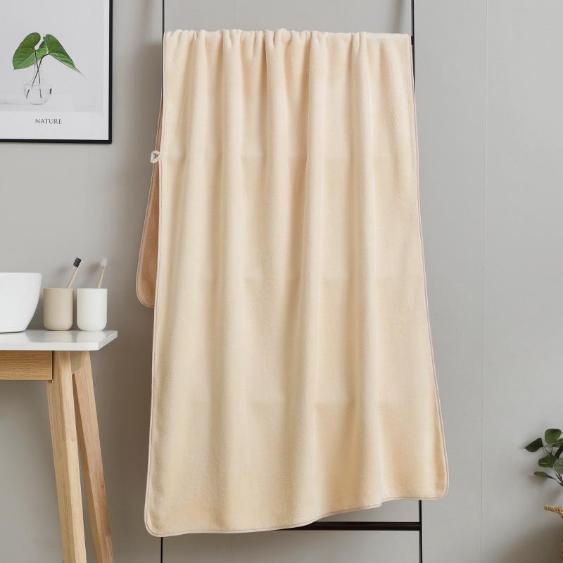 Towels are more absorbent than pure cotton, thickened, and large towels are soft and do not shed hair. Bath towels for men and women