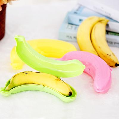 Banana Storage Box for Outdoor Travel Cute  Case Protector Container Trip Lunch Fruit Storage  Holder