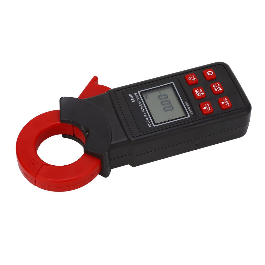 Clamp Current Meter Multifunctional Anti Interference High Accuracy Backlit AC Leakage Current Clamp Tester