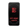 12V 20A Red Led Light Spot Lights Bar Rocker Switch Waterproof Toggle for Car Boat Marine ARB/CARLING/NARVA/4x4 Switch Replace Battery Switches5