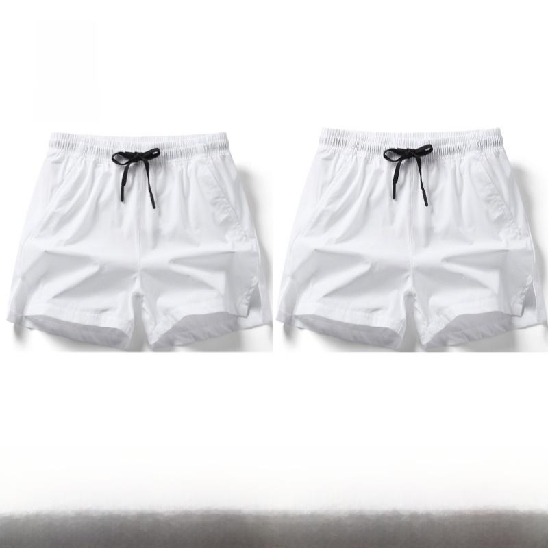 Ice Silk Qui Dry Ort Pants Men Women Summer Thin Cool Feeling Tee-quarter Length Running Fitn Beach Orts Casual