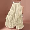Ladies' Large Love Mesh Half Skirt Yarn Skirt