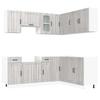 Kitchen Cabinet Set, Lucca, 11-Piece, Sonoma Oak Grey