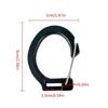 5Pcs Camping Carabiner Buckle Tent Accessory Multifunction Tent Hooks Equipment