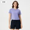 Summer round neck yoga suit short loose quick-drying sports short-sleeved women's light and breathable fitness T-shirt D11011