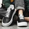 Men 's Casual Four Seasons Fashion Canvas Skateboarding Students Comfortable Sneakers Boys Trending Soft Sole Breathable Shoes