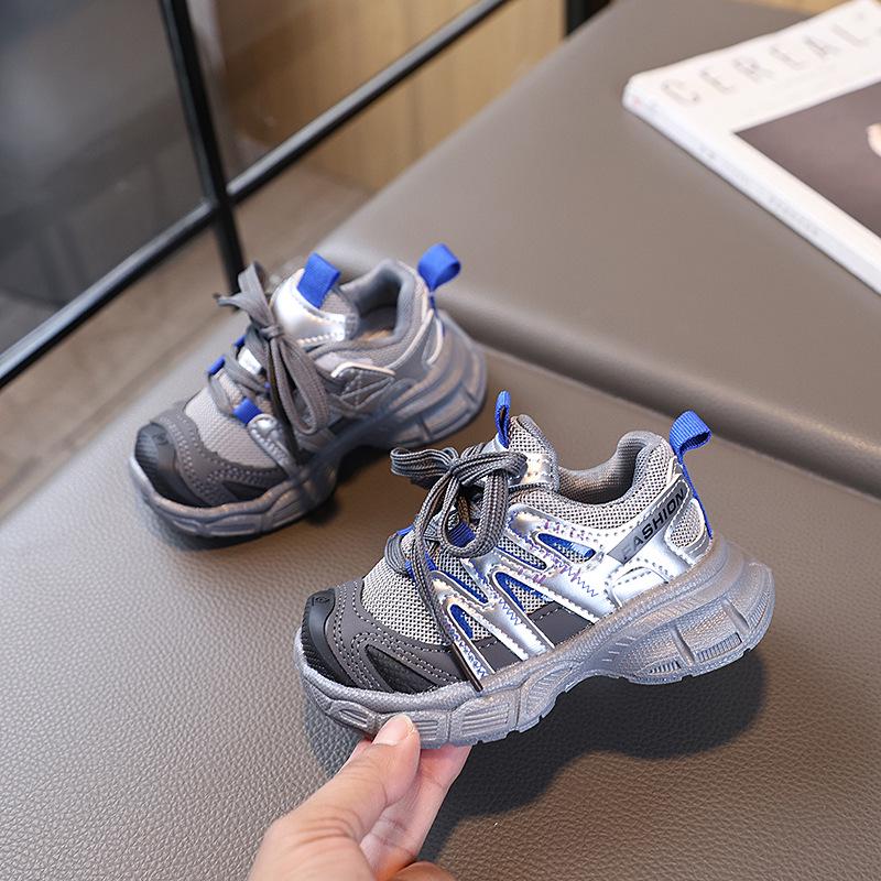 Kids' Breathable Mesh Sport Shoes, Spring & Autumn Collection - Soft Sole Running Sneakers for Boys & Girls