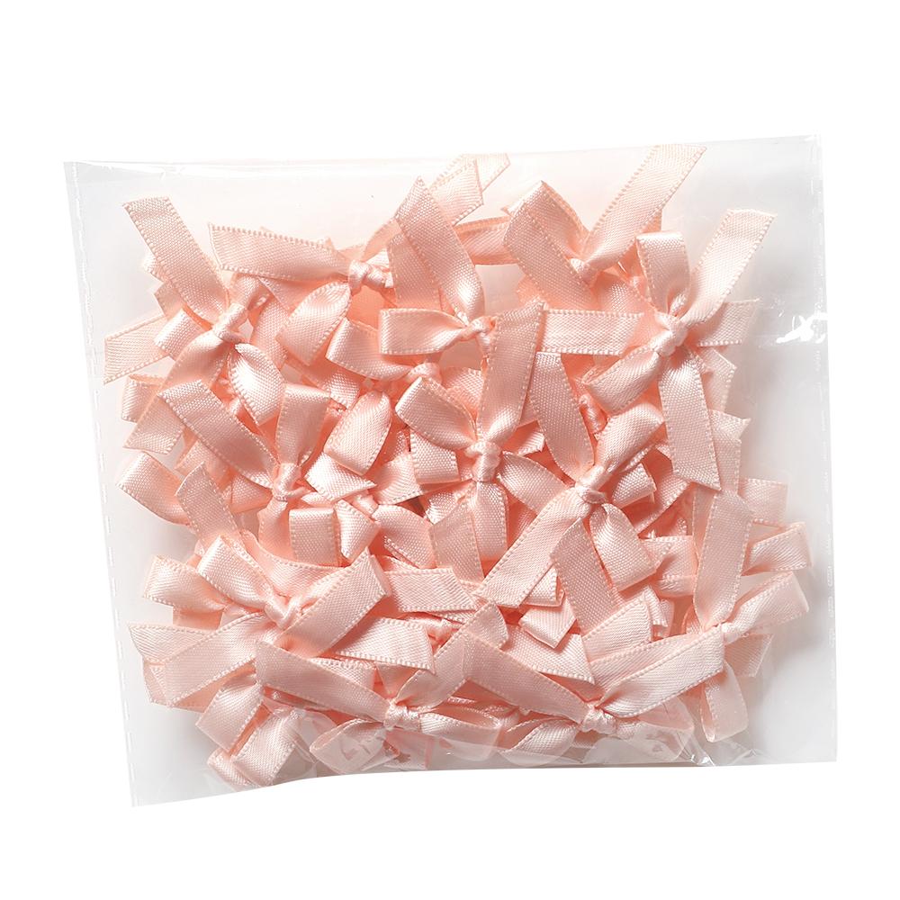 100Pcs 3*4CM Bow Valentine's Day Gifts Decoration For Wedding Home Decor DIY Party Supplies Craft Gifts Scrapbook Accessories