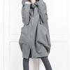 DONLAONE Oversized Hooded Long Parka for and Thick Fleece Double Solid Available in Three Colors Women's Spring, Autumn, Winter, Lining, Warm, Zipper,