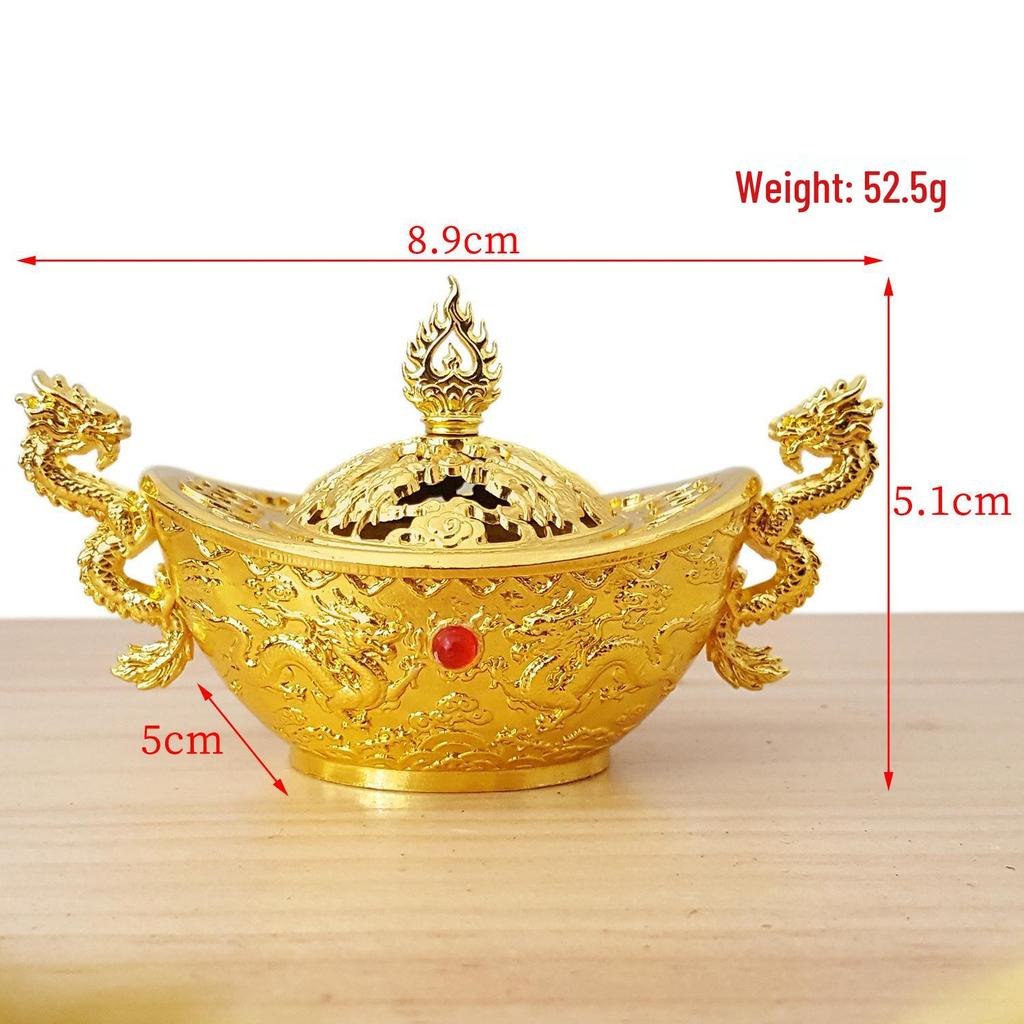 Adhesive-Free Auspicious Cloud Incense Coils - Ancient Formula, Sandalwood & Agarwood for Indoor Use